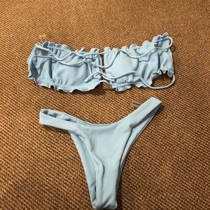 never worn shein bathing suit set
